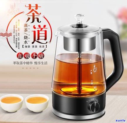 煮茶器黑茶：全自动煮茶，适用于黑茶、红茶、花茶和普洱茶，一器多用