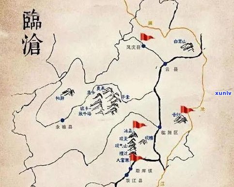 古树普洱茶产区分布全览：地图、排名及位置介绍