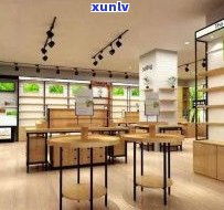 玉石店把台图-玉石柜台