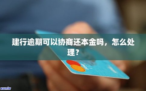 建设银行协商还款能还本金吗？成功率如何？