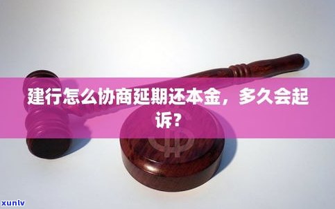 建设银行能否协商还款本金？