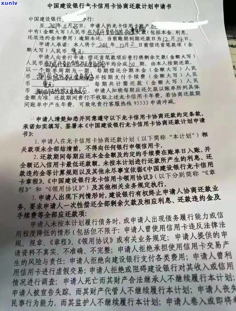 中国建设银行协商还款全攻略： *** 、计划书及申请书指南