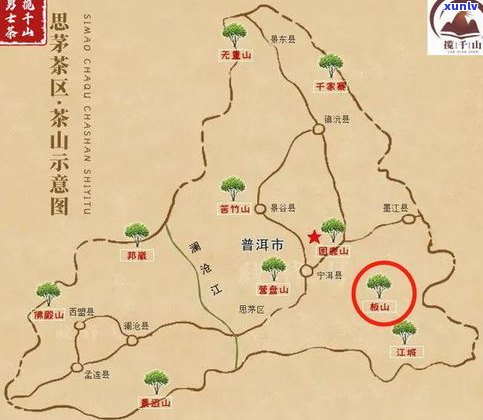 困鹿山普洱茶：产区、寨子及所属山脉解析