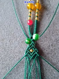 玉石吊坠挂绳编织教程：款式、打结  与DIY项链全攻略