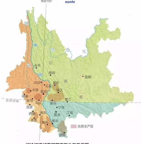 普洱茶36个产地分布全览：三大产区及详细位置解析