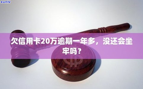 欠信用卡20多万还不上会坐牢吗-欠信用卡20多万还不上会坐牢吗知乎