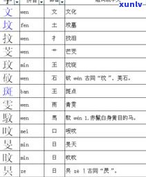 玉石偏旁的字：识别、特点及组词全解析