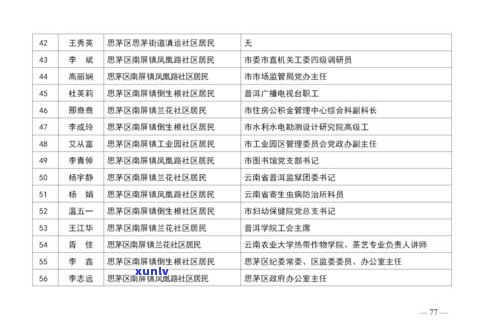 德普洱茶供应商名单：最新公示与查询