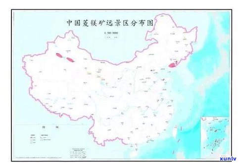 玉石产地分布图：新疆最新高清版