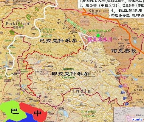 玉石产地分布图：新疆高清最新版