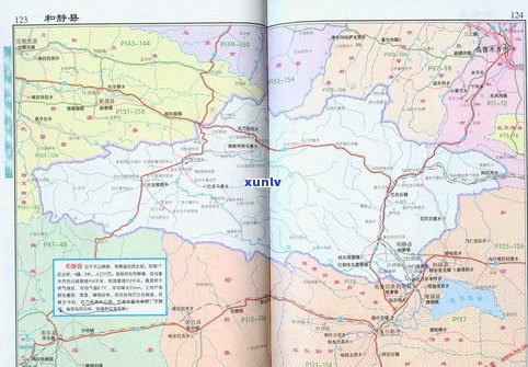 玉石产地分布图：全新疆高清最新版