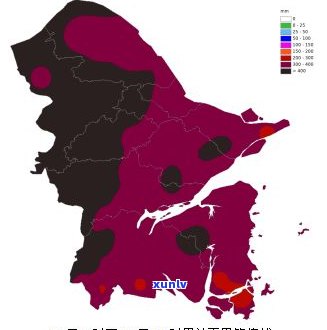 四川产玉石的区县及其数量分布