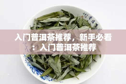 孕妇喝点普洱茶